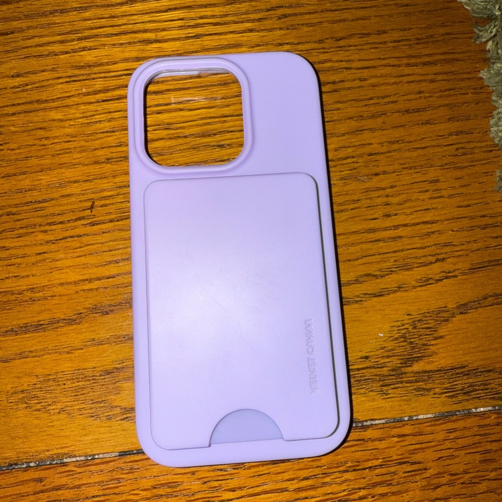 Velvet Caviar Lilac Gelato iPhone 15 Pro Case and MagSafe Wallet